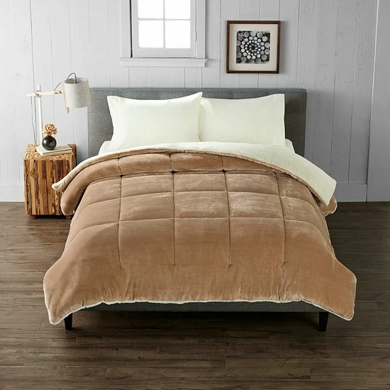 Cuddl Duds® Cozy Soft Comforter Red Ivory 11 Cuddl Duds® Cozy Soft Comforter Red Ivory - Image 11