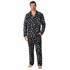 Men's Cuddl Duds Cozy Lodge Pajama Set Black Novelty 14 Men's Cuddl Duds Cozy Lodge Pajama Set Black Novelty -Cuddl Duds shop unnamed file 601