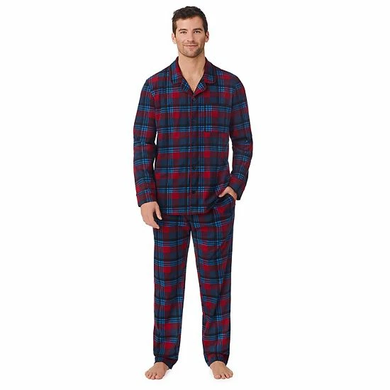 Men's Cuddl Duds Cozy Lodge Pajama Set Black Novelty 7 Men's Cuddl Duds Cozy Lodge Pajama Set Black Novelty - Image 7