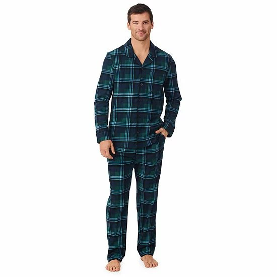 Men's Cuddl Duds Cozy Lodge Pajama Set Black Novelty 8 Men's Cuddl Duds Cozy Lodge Pajama Set Black Novelty - Image 8