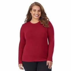 Plus Size Cuddl Duds® Softwear With Stretch Long Sleeve Crewneck Top Dress Blues 15 Plus Size Cuddl Duds® Softwear With Stretch Long Sleeve Crewneck Top Dress Blues -Cuddl Duds shop unnamed file 613