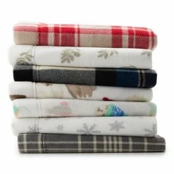 Cuddl Duds® Microfleece Sheet Set Or Pillowcases Snowflake -Cuddl Duds shop unnamed file 65