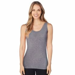 Women's Cuddl Duds® Reversible Softwear With Stretch Tank Scarlet -Cuddl Duds shop unnamed file 652