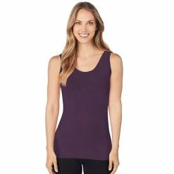 Women's Cuddl Duds® Reversible Softwear With Stretch Tank Scarlet -Cuddl Duds shop unnamed file 654