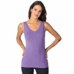 Women's Cuddl Duds® Reversible Softwear With Stretch Tank Scarlet -Cuddl Duds shop unnamed file 657