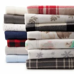 Cuddl Duds® Microfleece Sheet Set Or Pillowcases Snowflake -Cuddl Duds shop unnamed file 66