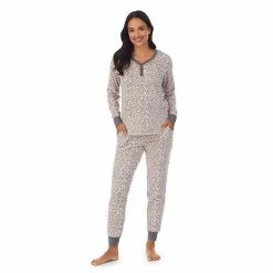 Petite Cuddl Duds® Henley Pajama Top And Banded Bottom Pajama Pants Sleep Set Gray Hearts 16 Petite Cuddl Duds® Henley Pajama Top And Banded Bottom Pajama Pants Sleep Set Gray Hearts -Cuddl Duds shop unnamed file 675