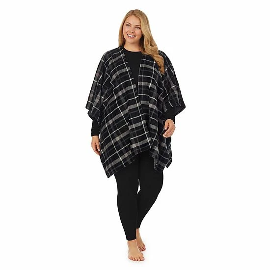 Plus Size Cuddl Duds® Double Plush Reversible Wrap Burgundy Plaid Plus Size Cuddl Duds® Double Plush Reversible Wrap Burgundy Plaid -Cuddl Duds shop unnamed file 710