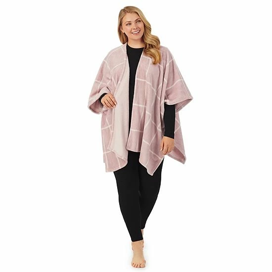 Plus Size Cuddl Duds® Double Plush Reversible Wrap Burgundy Plaid Plus Size Cuddl Duds® Double Plush Reversible Wrap Burgundy Plaid -Cuddl Duds shop unnamed file 714