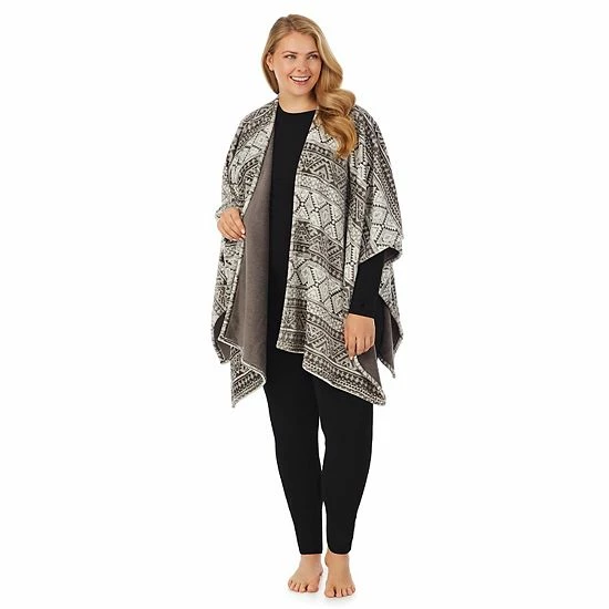 Plus Size Cuddl Duds® Double Plush Reversible Wrap Burgundy Plaid Plus Size Cuddl Duds® Double Plush Reversible Wrap Burgundy Plaid -Cuddl Duds shop unnamed file 717