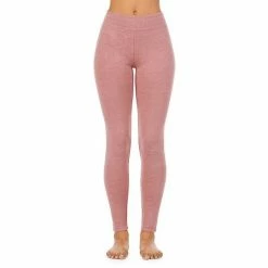 Women's Cuddl Duds® Ultra Cozy Leggings Grape Heather -Cuddl Duds shop unnamed file 726