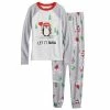 Girls 4-12 Jammies For Your Families® Penguin & Friends Raglan Pajama Set By Cuddl Duds®