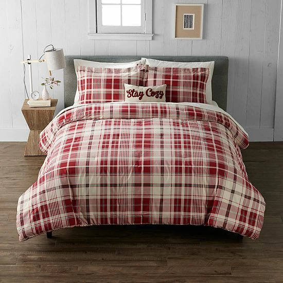 Cuddl Duds® Heavyweight Flannel Comforter Set With Pillow 1 Cuddl Duds® Heavyweight Flannel Comforter Set With Pillow