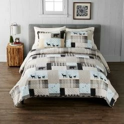 Cuddl Duds® Flannel Quilt Set Toile Lodge 21 Cuddl Duds® Flannel Quilt Set Toile Lodge -Cuddl Duds shop unnamed file 789