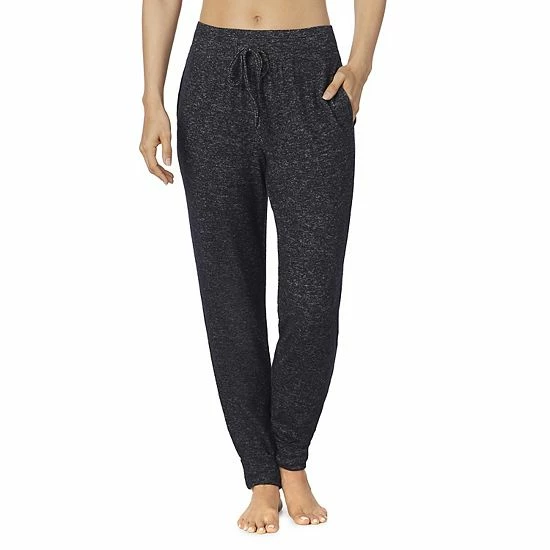 Women's Cuddl Duds® Soft Knit Joggers Grey Animal 1 Women's Cuddl Duds® Soft Knit Joggers Grey Animal