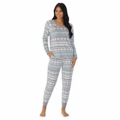 Petite Cuddl Duds® Velour Fleece V-Neck Pajama Top And Banded Bottom Pajama Pants Sleep Set Mint Dogs 23 Petite Cuddl Duds® Velour Fleece V-Neck Pajama Top And Banded Bottom Pajama Pants Sleep Set Mint Dogs -Cuddl Duds shop unnamed file 830