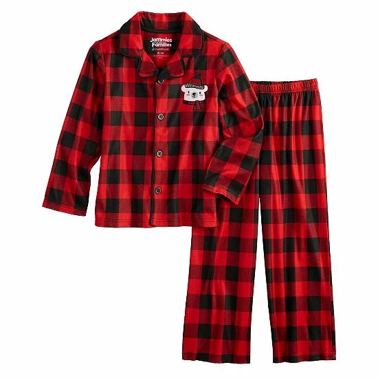 Kids 4-14 Jammies For Your Families® Beary Cool Buffalo Check Pajama Set By Cuddl Duds® 1 Kids 4-14 Jammies For Your Families® Beary Cool Buffalo Check Pajama Set By Cuddl Duds®