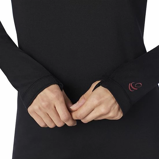 Women's Cuddl Duds® Far-Infrared Enhance Long Sleeve Crewneck Top Magenta 4 Women's Cuddl Duds® Far-Infrared Enhance Long Sleeve Crewneck Top Magenta - Image 4