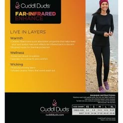 Women's Cuddl Duds® Far-Infrared Enhance Long Sleeve Crewneck Top Magenta 15 Women's Cuddl Duds® Far-Infrared Enhance Long Sleeve Crewneck Top Magenta -Cuddl Duds shop unnamed file 872