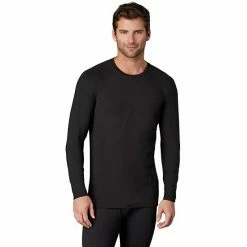Men's Cuddl Duds® Midweight ClimateSport Performance Baselayer Crew Top Black 3 Men's Cuddl Duds® Midweight ClimateSport Performance Baselayer Crew Top Black -Cuddl Duds shop unnamed file 905