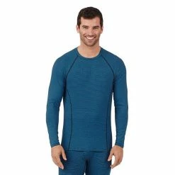 Men's Cuddl Duds® Midweight ClimateSport Performance Baselayer Crew Top Black 4 Men's Cuddl Duds® Midweight ClimateSport Performance Baselayer Crew Top Black -Cuddl Duds shop unnamed file 906